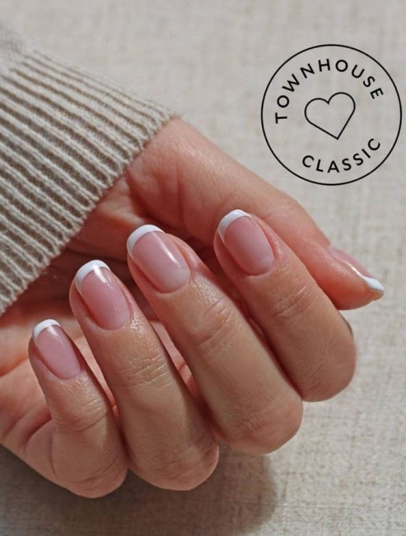 a french manicure
