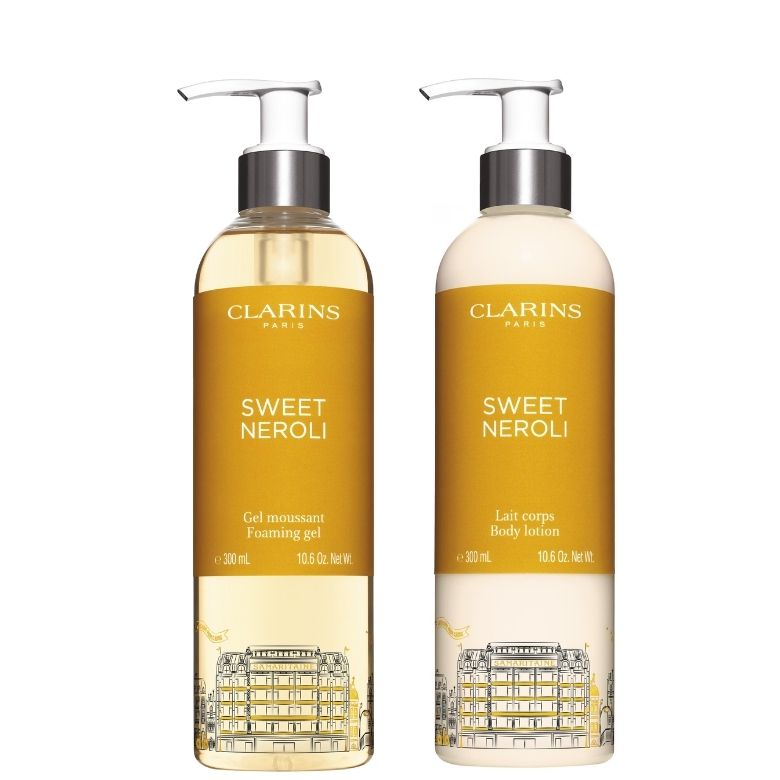 sweet neroli shower gel and body lotion