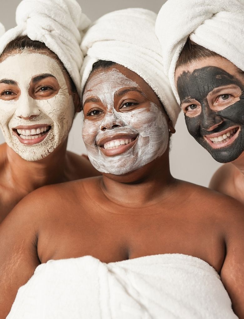 women wearing face mask 