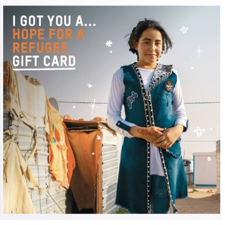 Oxfam gift card 