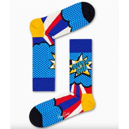 Happy Socks gift for Dads super hero socks 