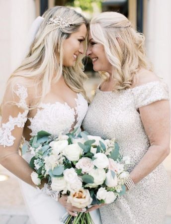 wedding make-up and mother of the bride make-up blonde